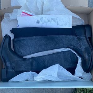 Never worn black FRYE boots